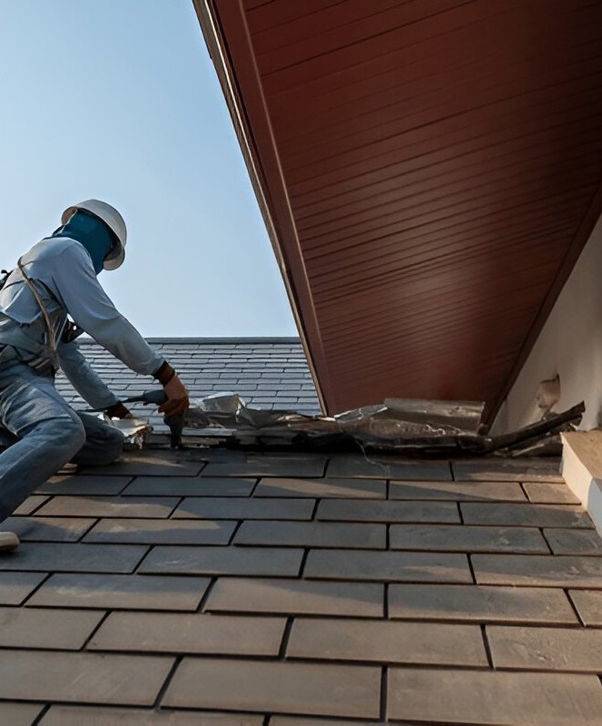 Gutter maintenance services in New Haven, CT.